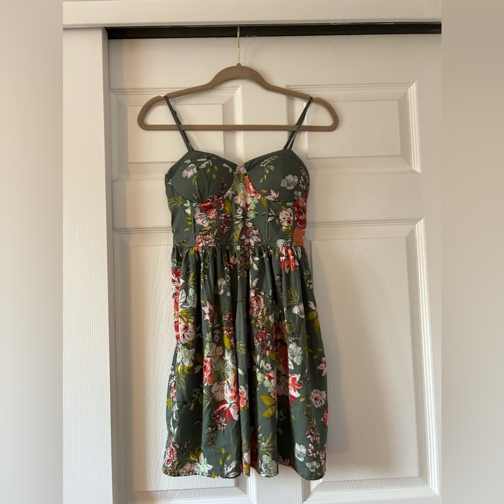 Floral B•O•G collection dress.